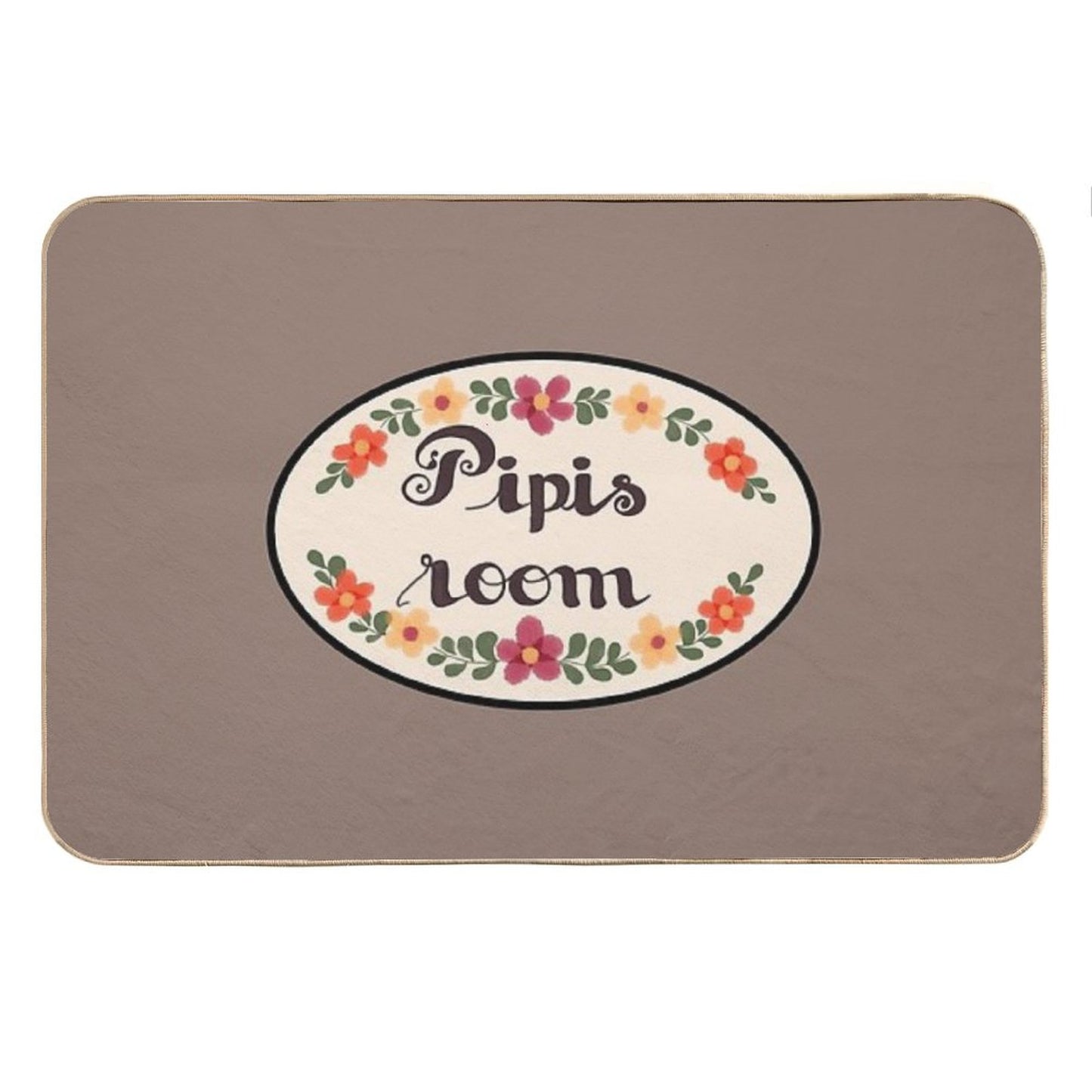 Pipis Room Design - Polygon Griffin McElroy Inspired Bath Mat