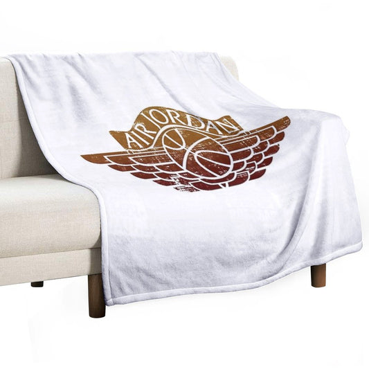 Air Jordan Wings Throw Blanket