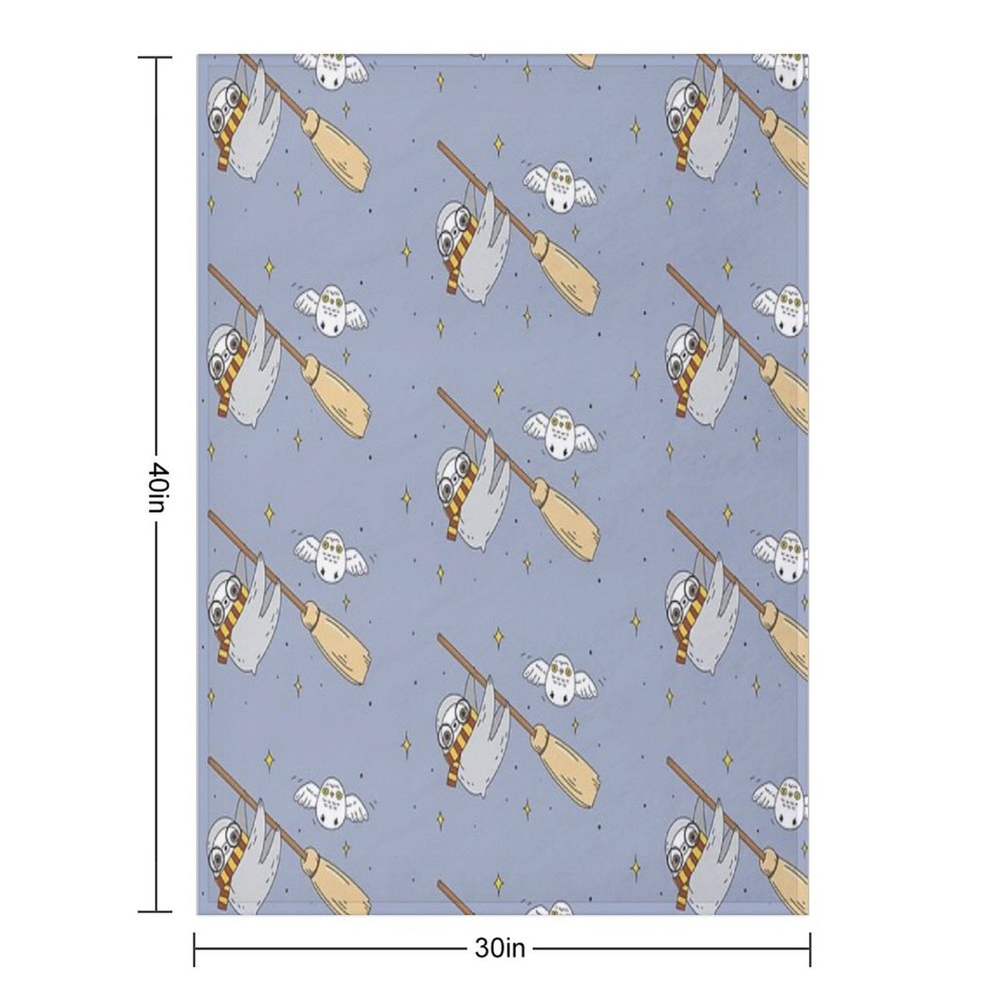 Harry The Sloth Throw Blanket