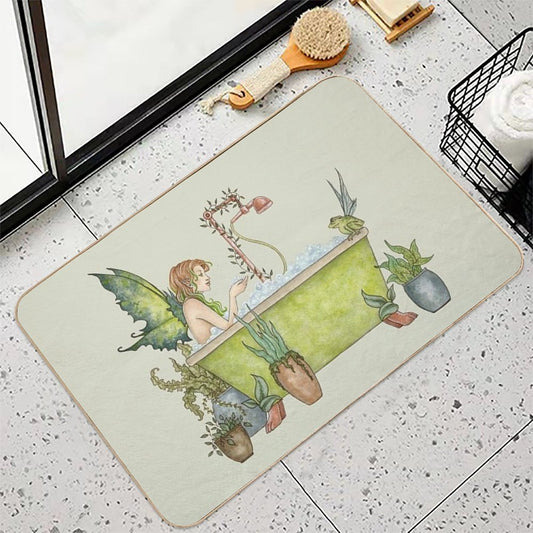 Fairies Love Bubble Baths Bath Mat