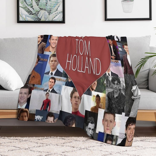 Tom Holland Blanketstickers Throw Blanket