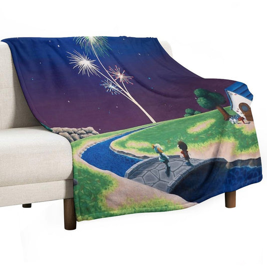 New Year Throw Blanket