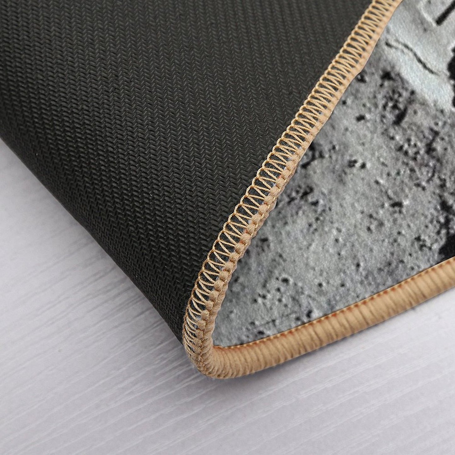 Footprint on The Moon by Buzz Aldrin Apollo 11 Bath Mat