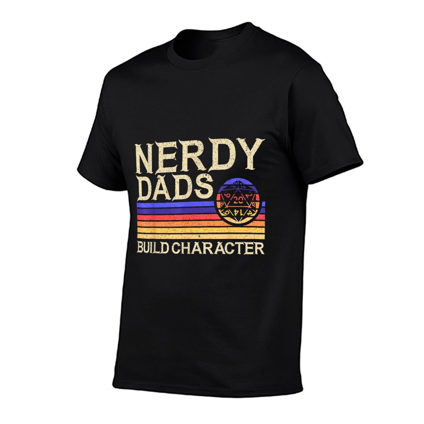 Nerdy Dad RPG Gaming D20 Tabletop Games Funny RPG Gamer T-Shirt