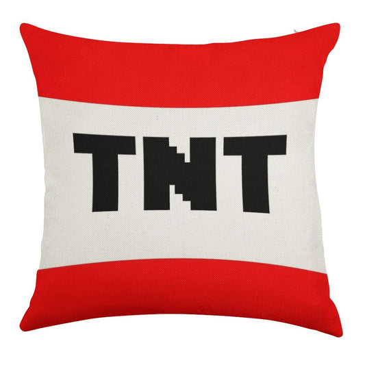 TNT Linen Throw Pillow Cover