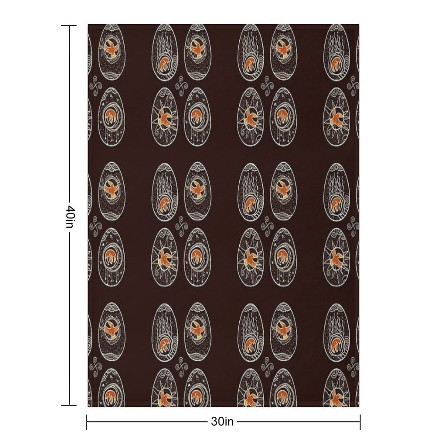 Ravens Spring Throw Blanket
