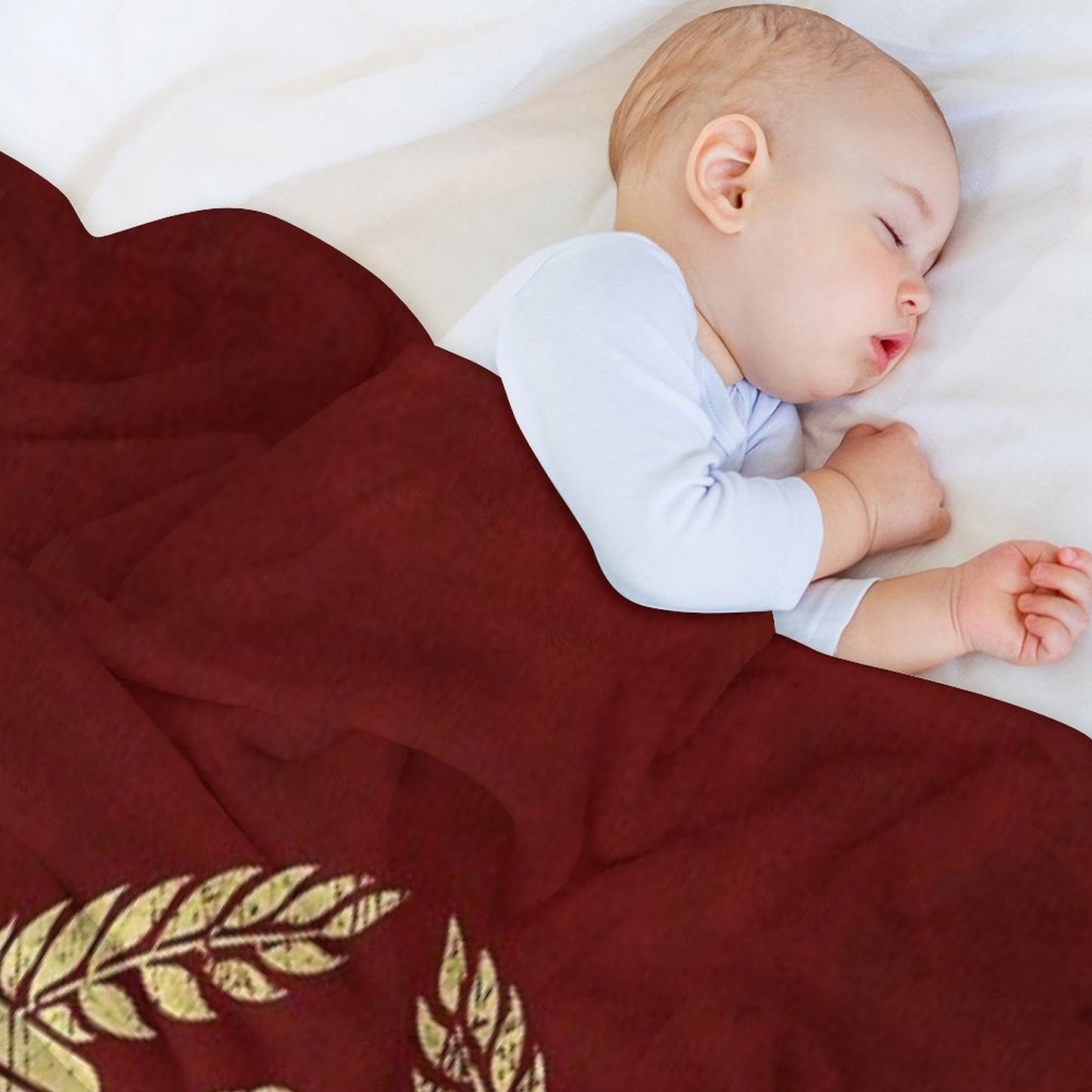 Roman Empire Emblem - Vintage Gold Throw Blanket