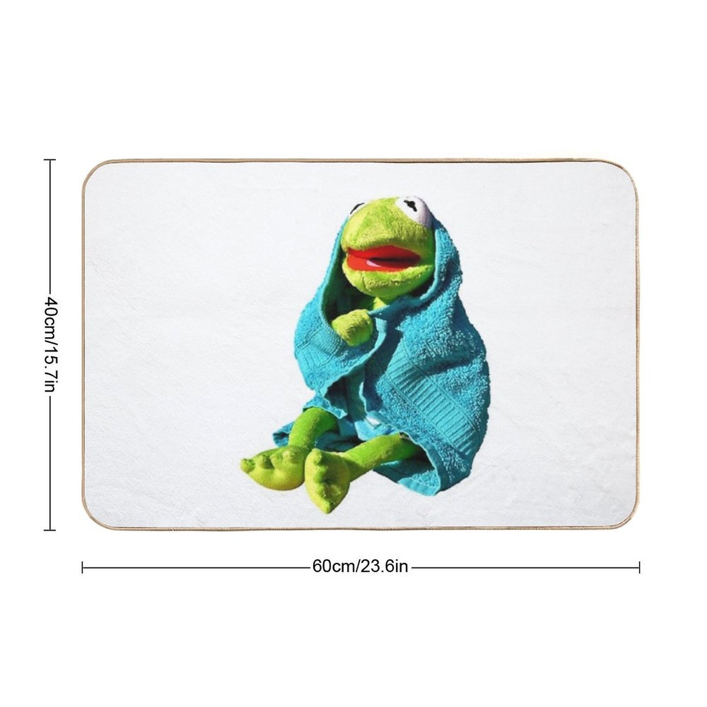 Towel Kermit Bath Mat