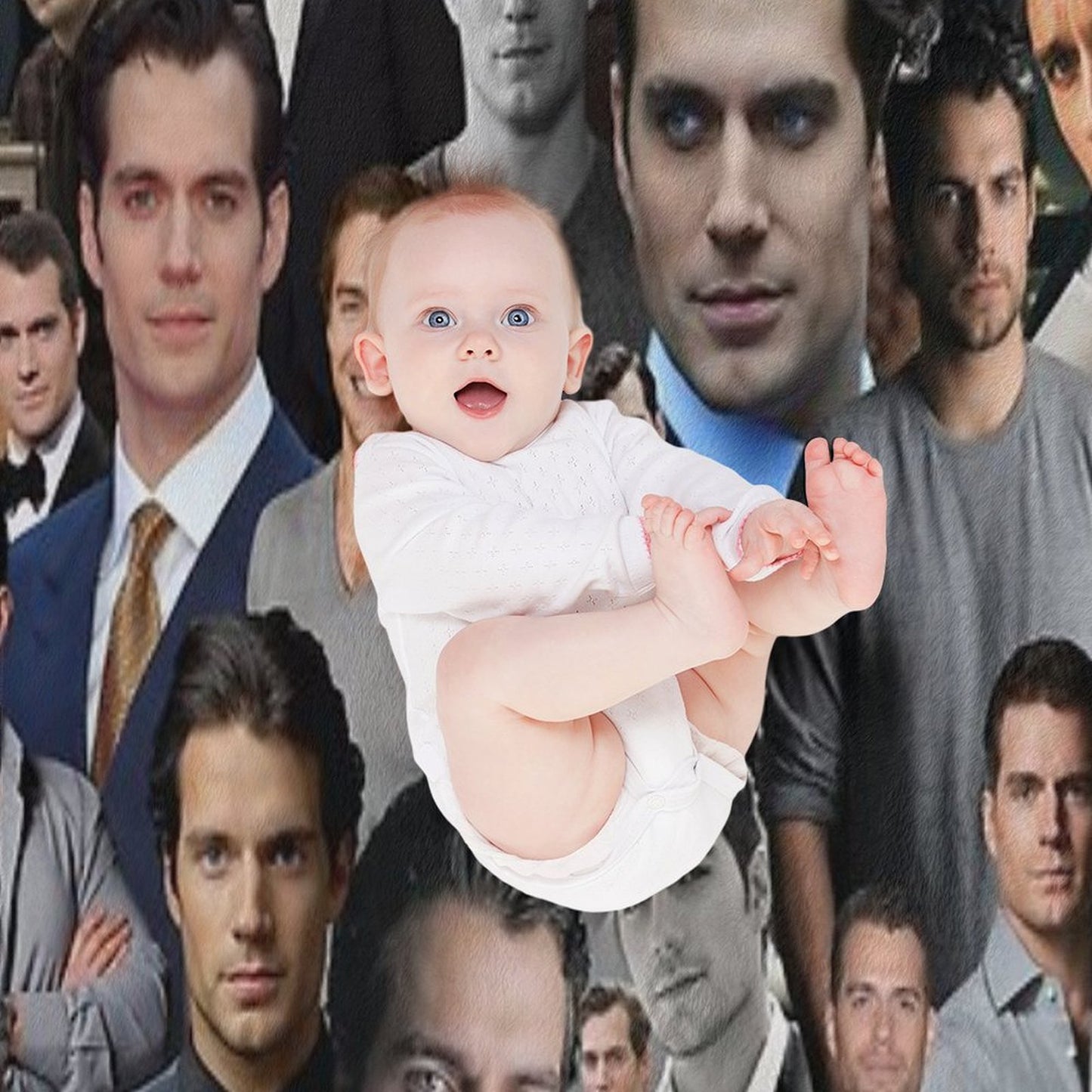 Henry Cavill Throw Blanket