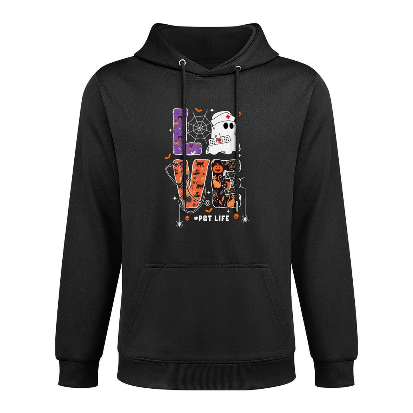 Love Patient Care Technician - PCT Nurse Life Halloween Customizable Surface Hoodie