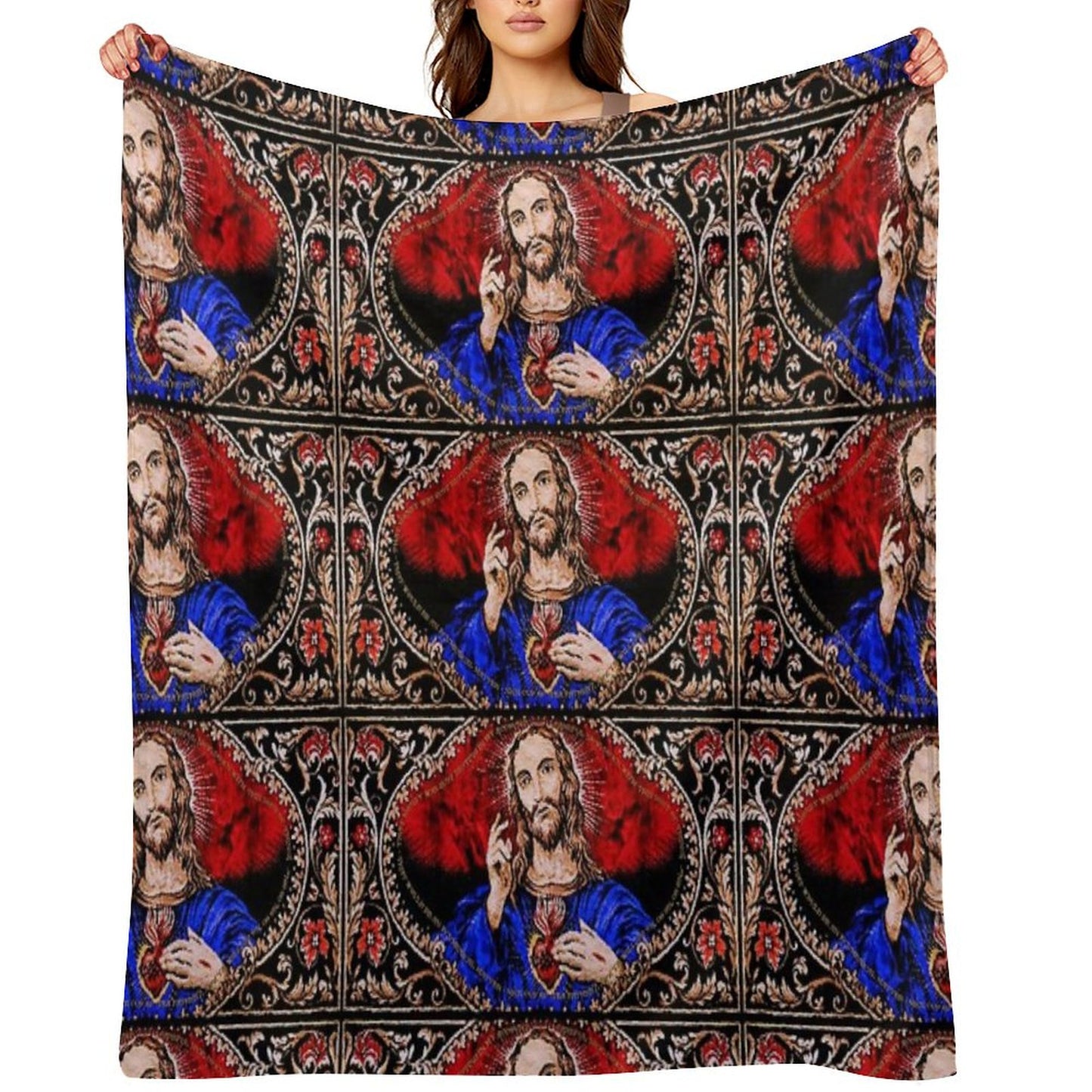 Father Ted Scared Sofa Throw Throw Blanket