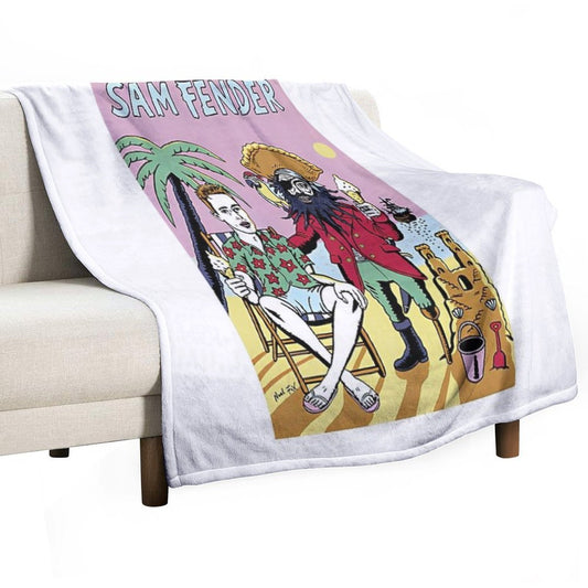 Sam Fender Merch Throw Blanket