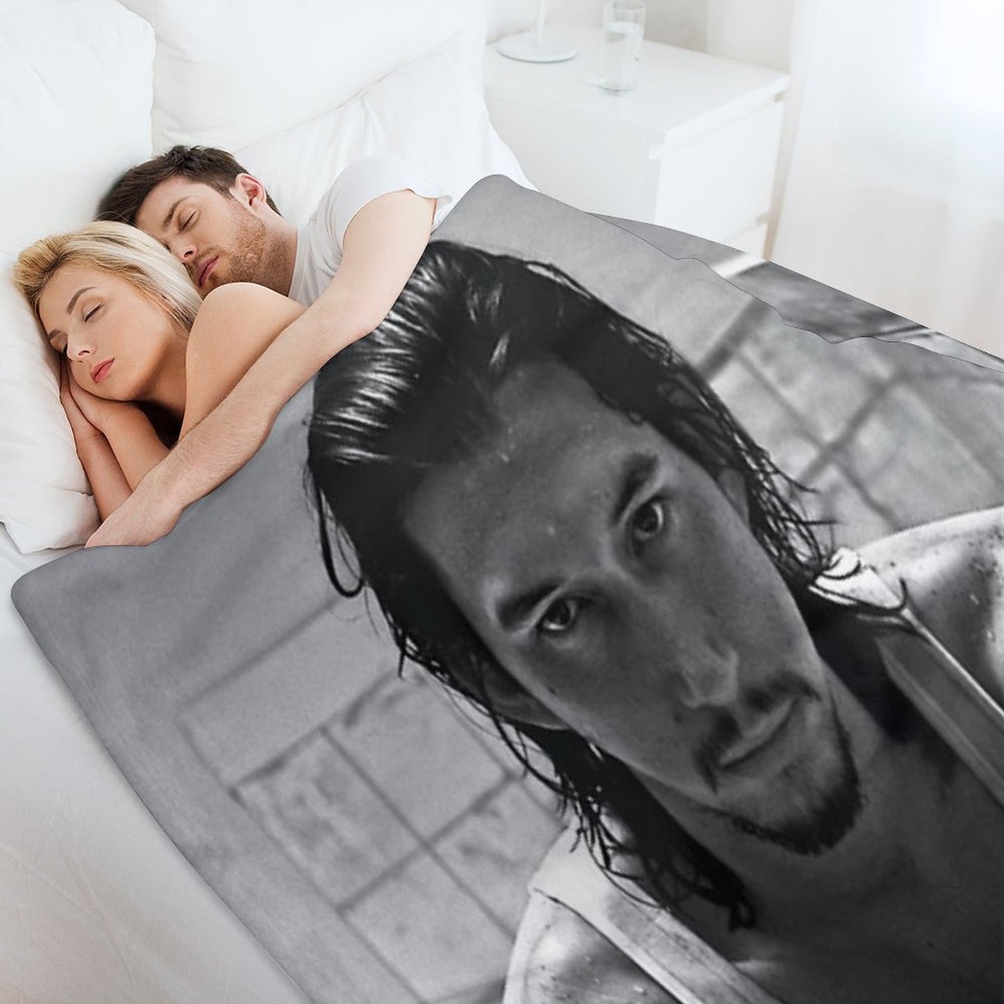 Adam Driver Throw Blanket
