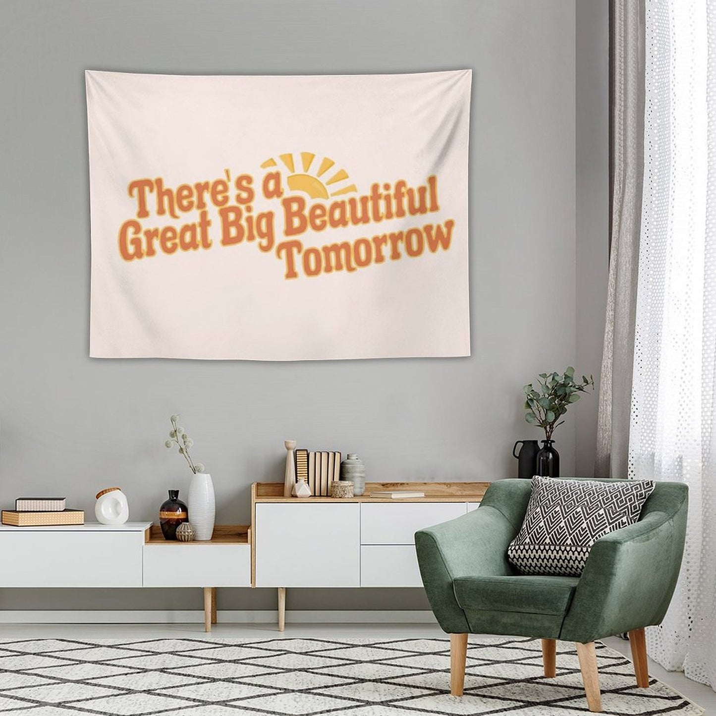 Great Big Beautiful Tomorrow 3 Tapestry
