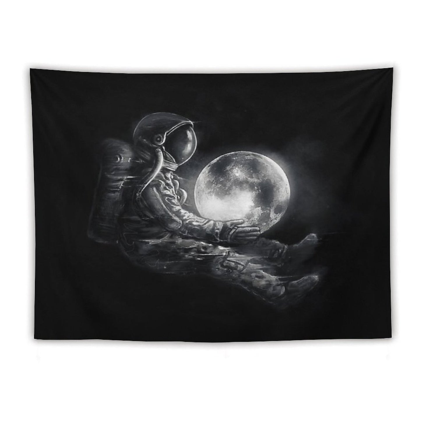 Moon Play Tapestry