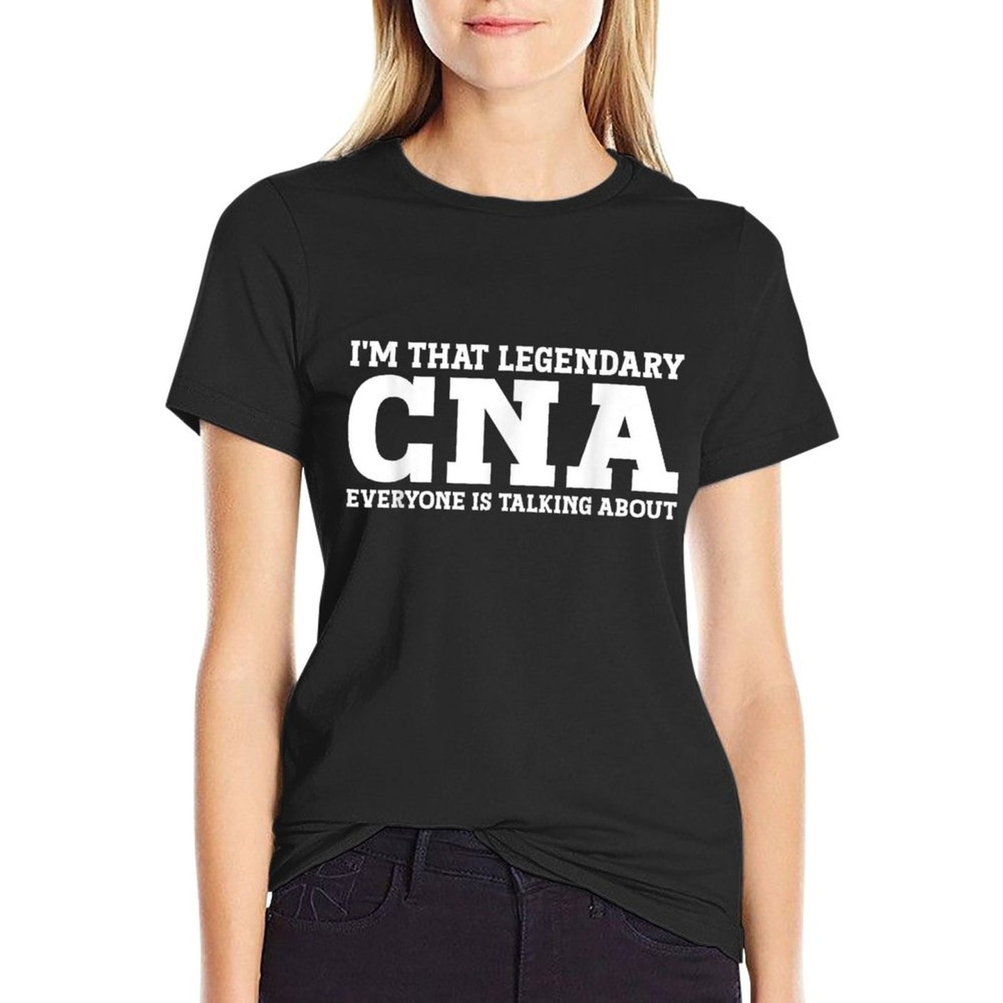 CNA Job Title Employee Funny Worker Profession CNA T-Shirt