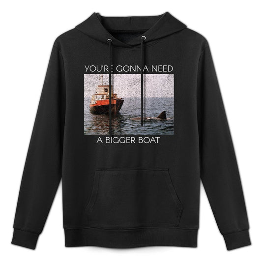 Jaws Screen Grab Youre Gonna Need A Bigger Boat Colorfast Hoodie
