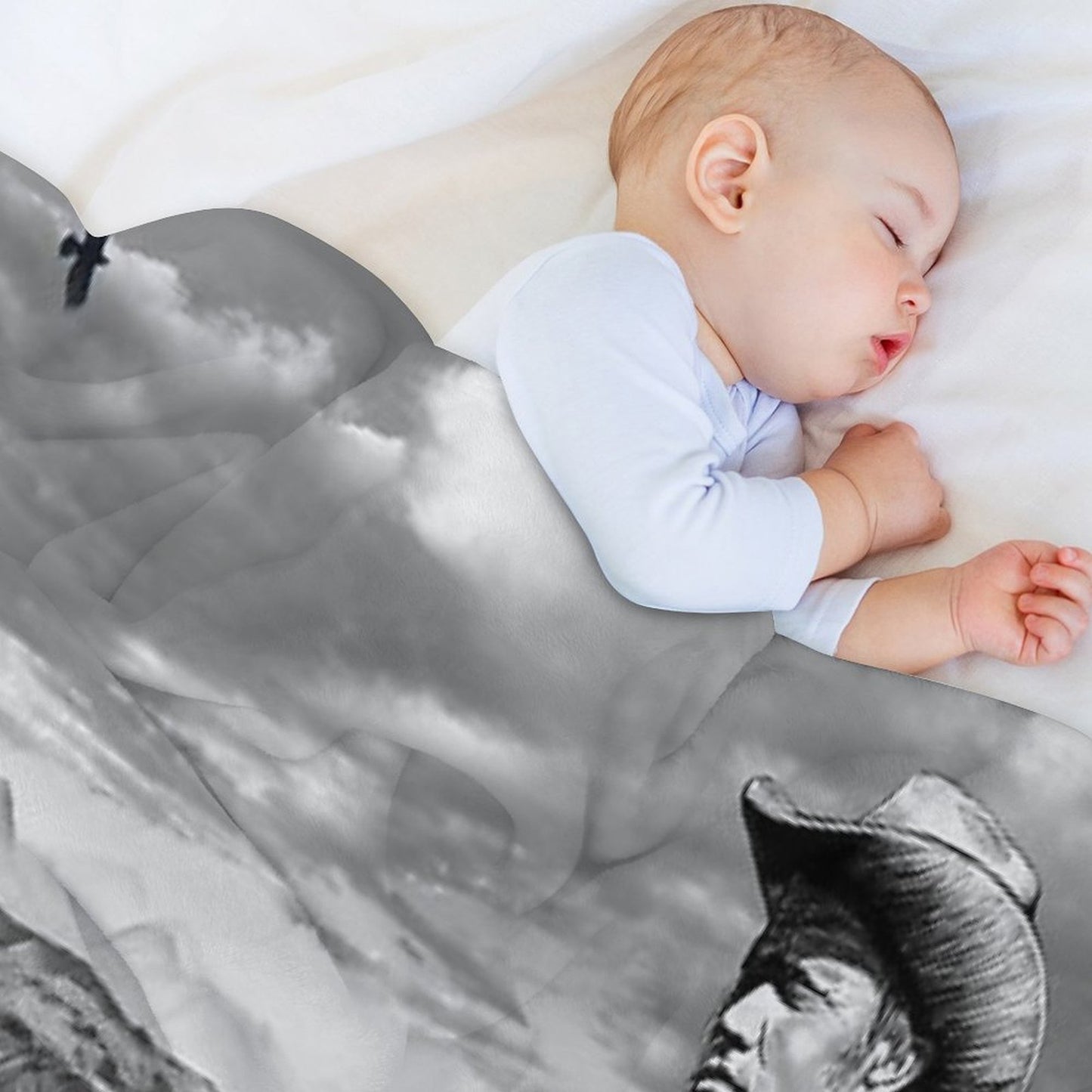 The Rifleman Chuck Connors Throw Blanket