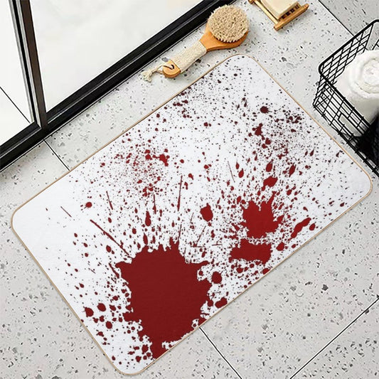 Blood Splatter Bath Mat