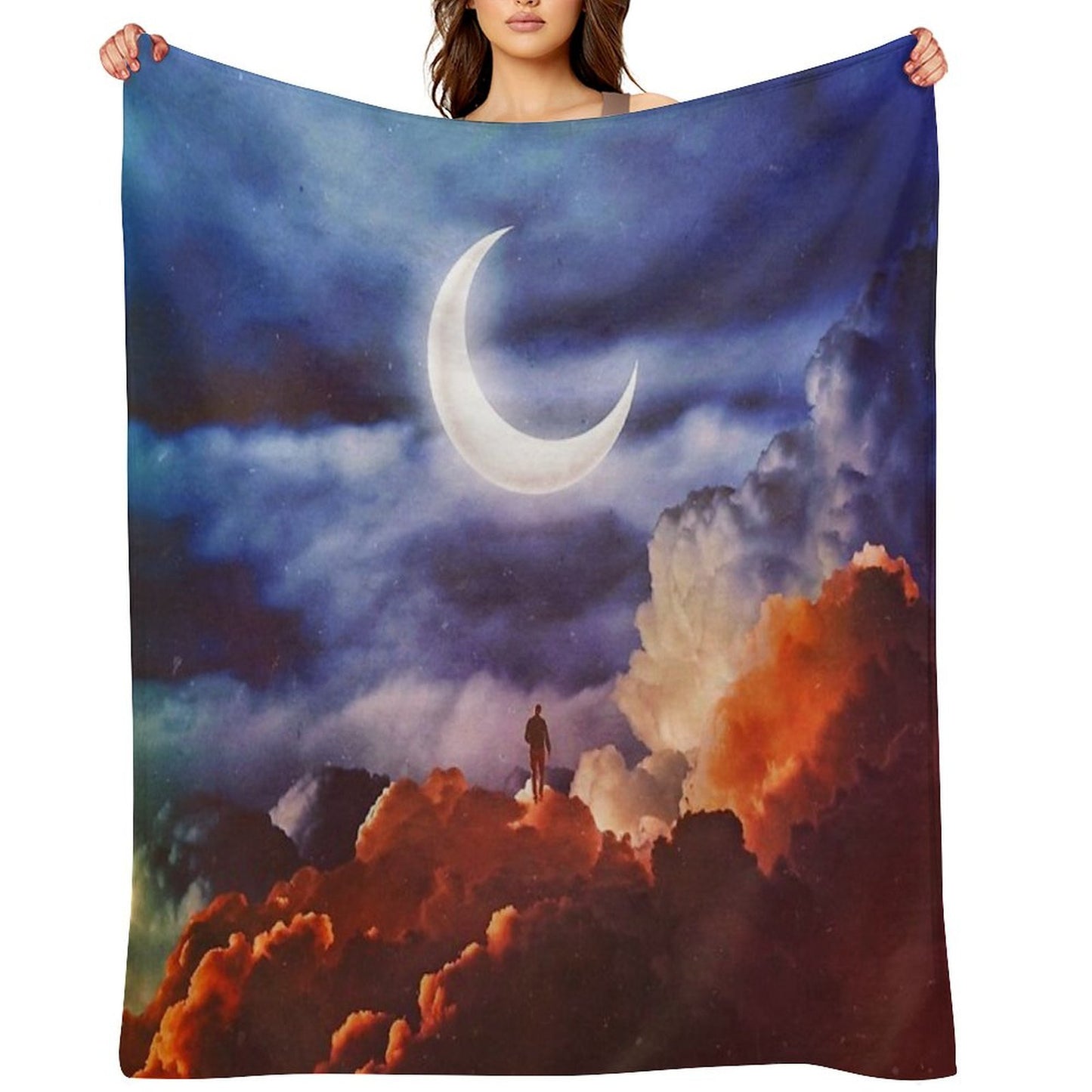 Waiting For The Day Throw Blanket