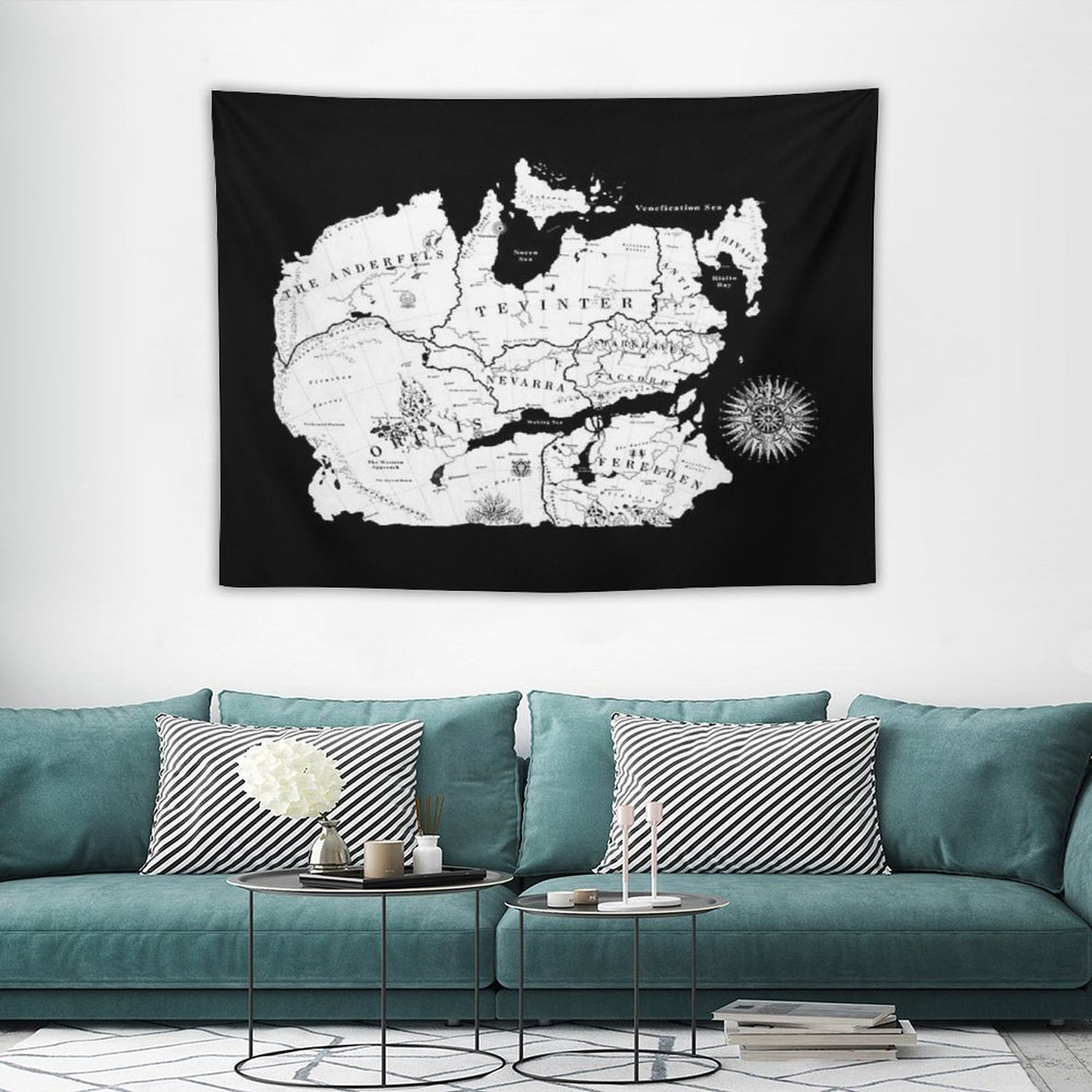 Thedas Map Tapestry