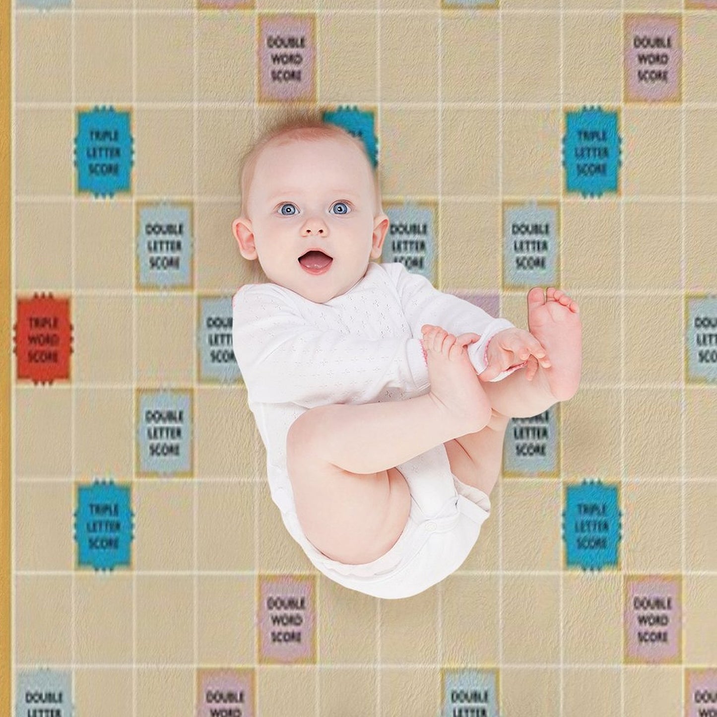 Scrabble Throw Blanket