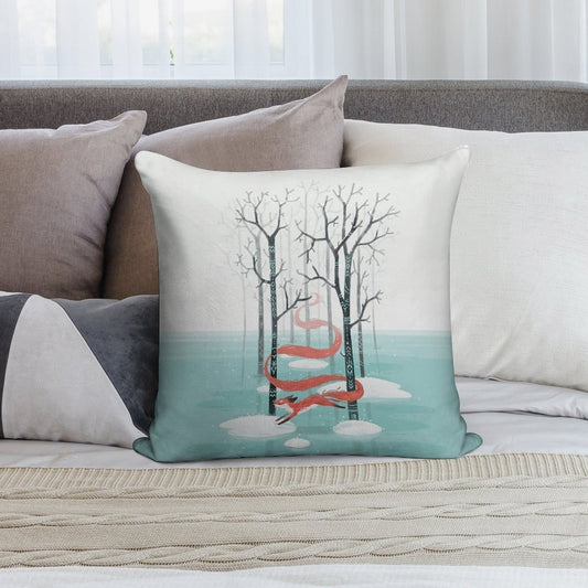 Forest Spirit Soft Washable Throw Pillow