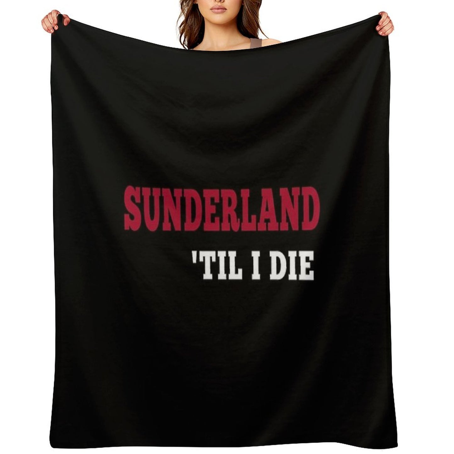 Sunderland Till I Die SAFC Fan Classic Throw Blanket