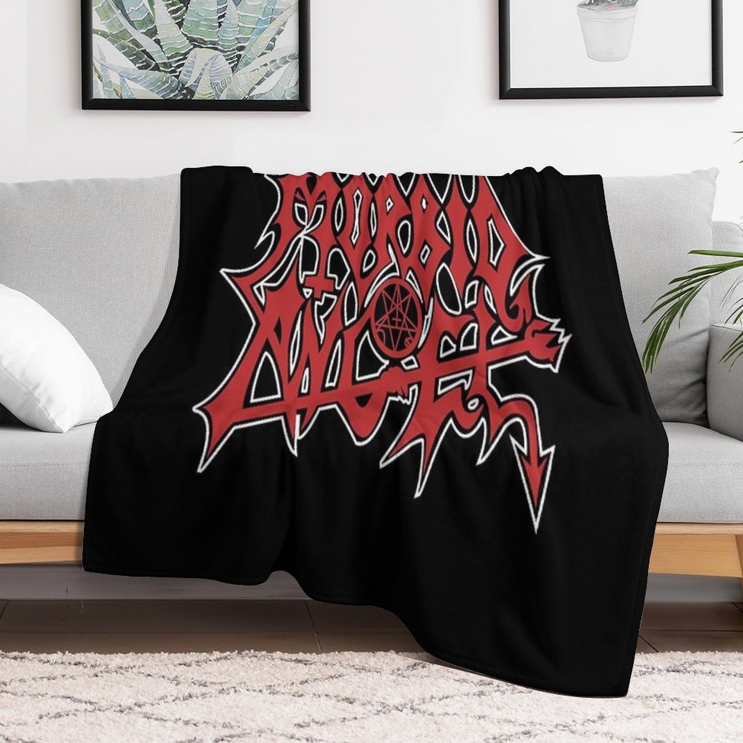 Morbid Throw Blanket