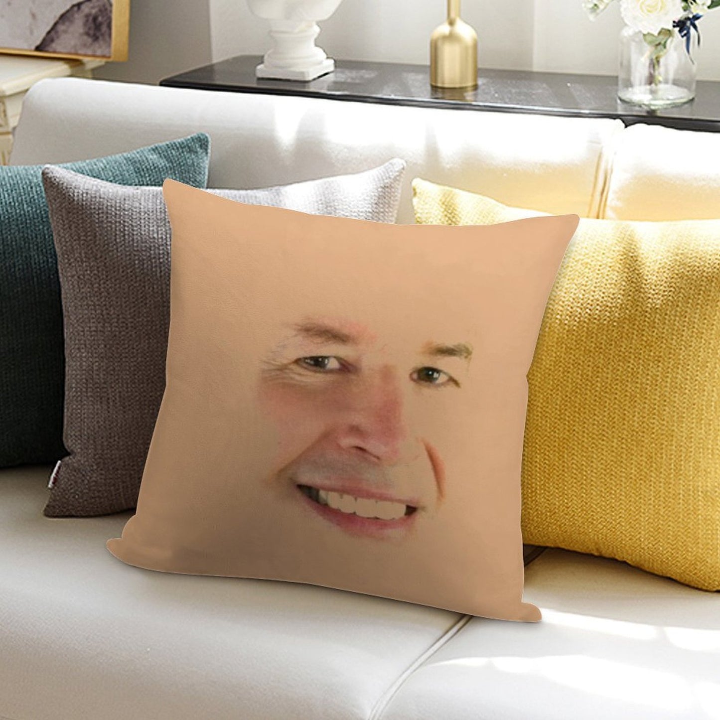 Neil Breen Soft Multiple Sizes Throw Pillow