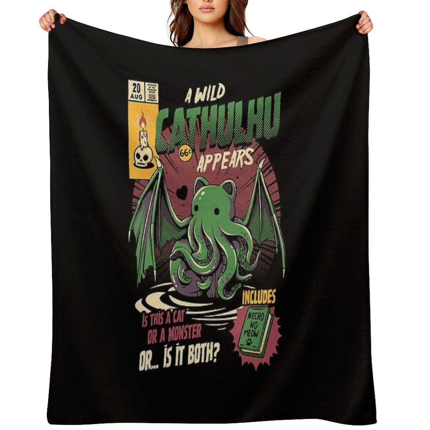 Cathulhu Throw Blanket