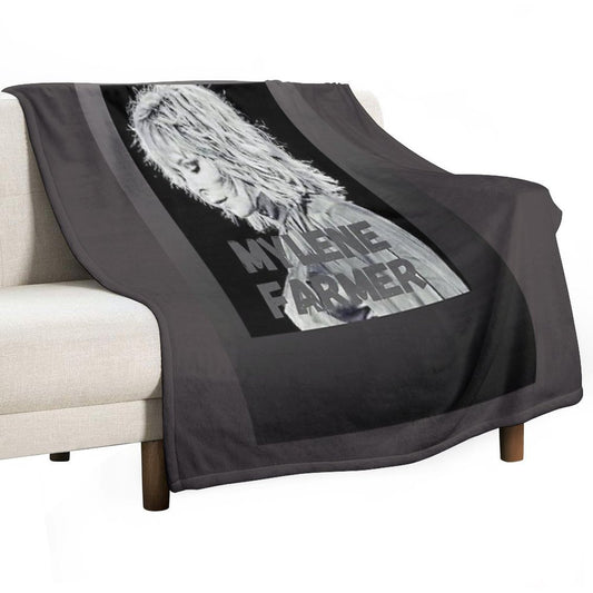 Mylène Farmer Throw Blanket