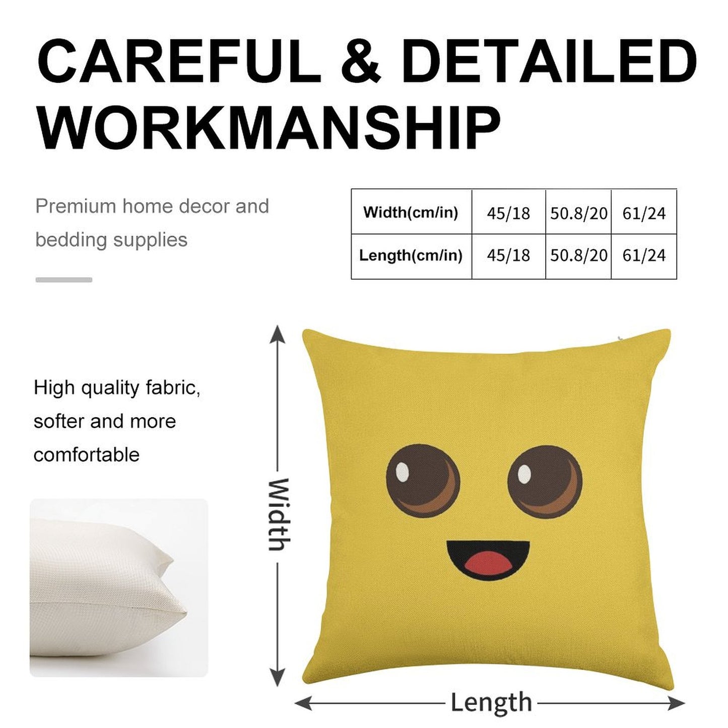 Peely Victory Royale Banana Linen Throw Pillow Cover