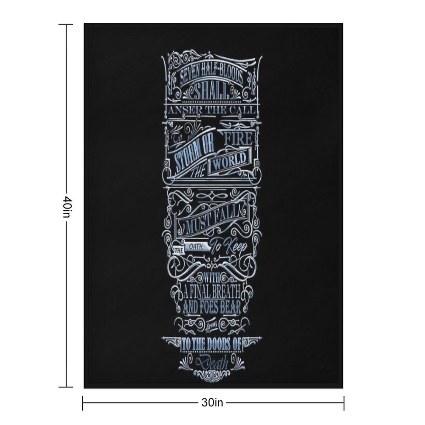 The Great Prophecy Throw Blanket