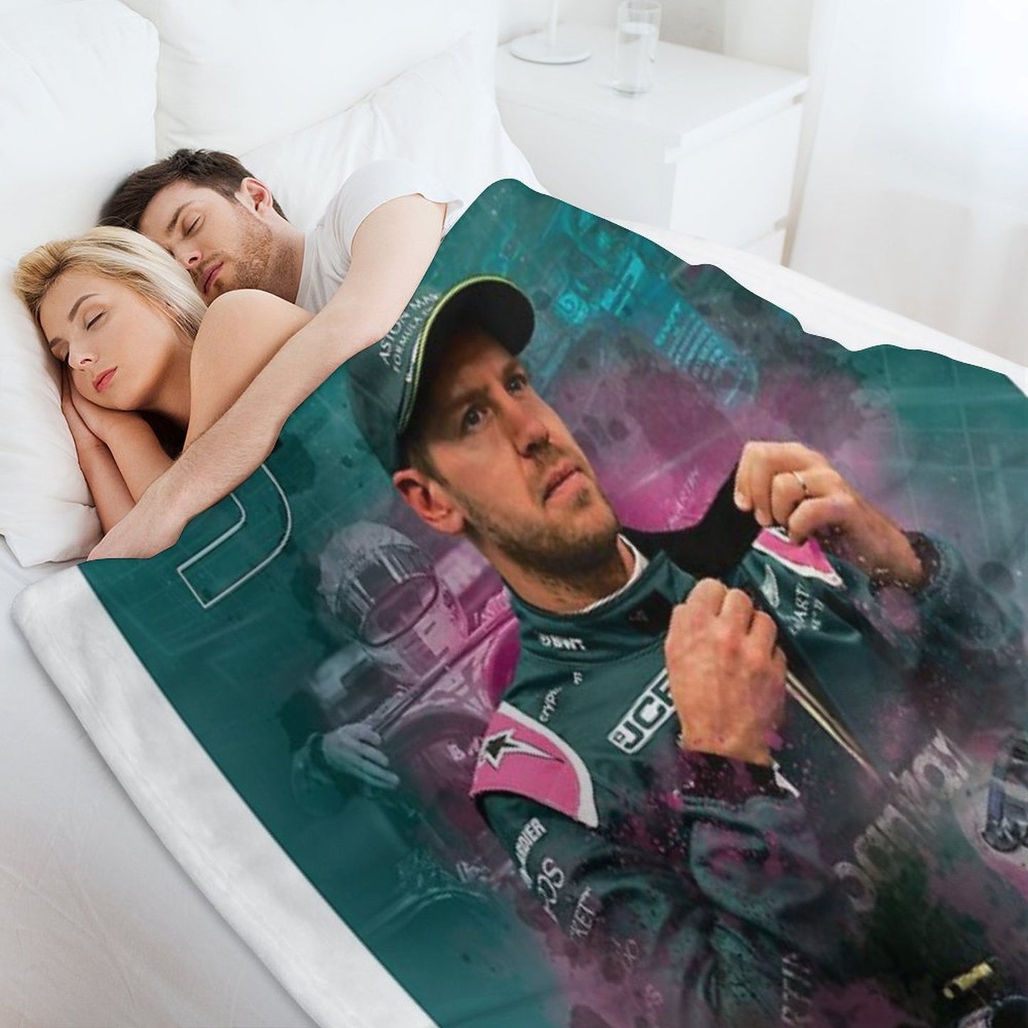 Sebastian Vettel Throw Blanket