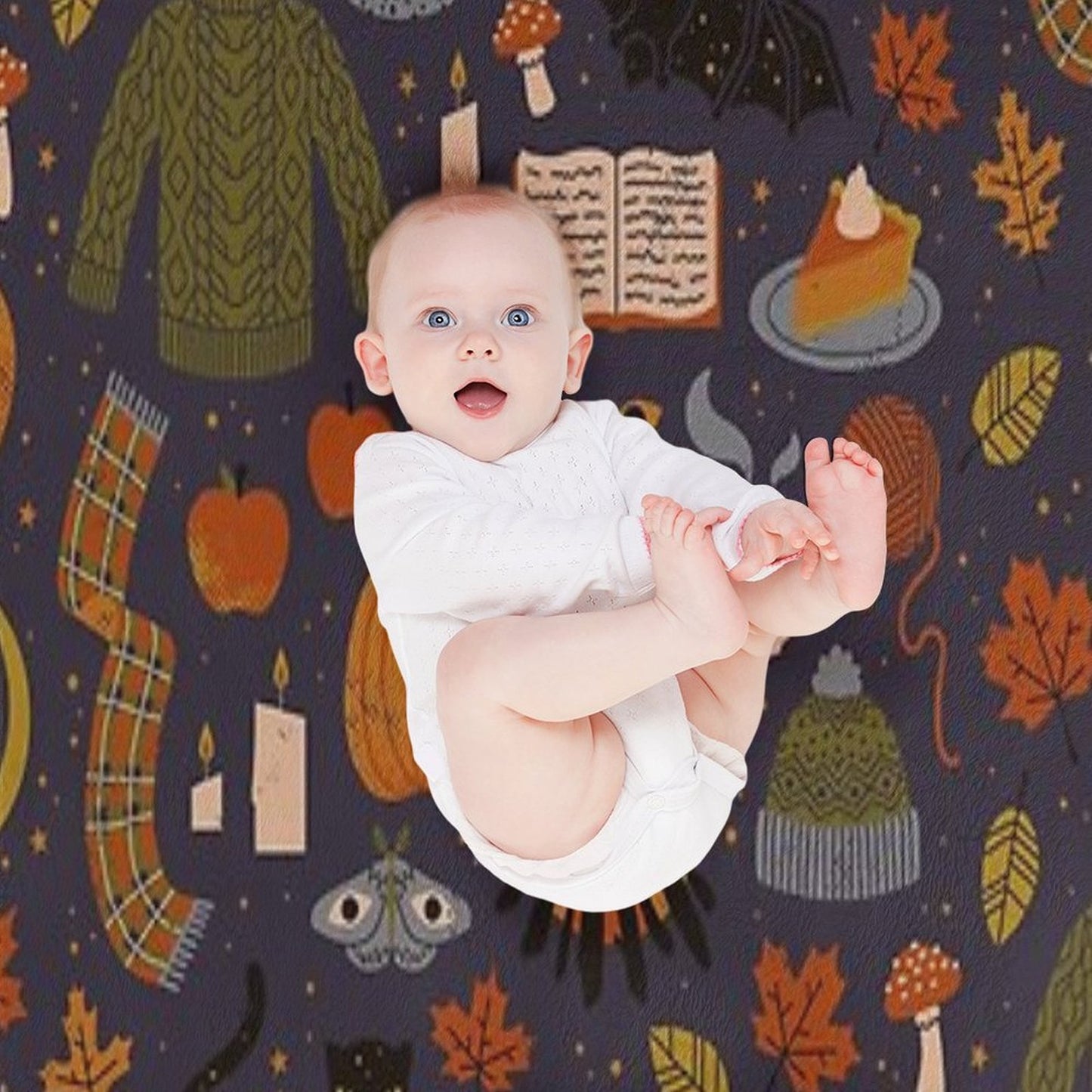 Autumn Nights Throw Blanket