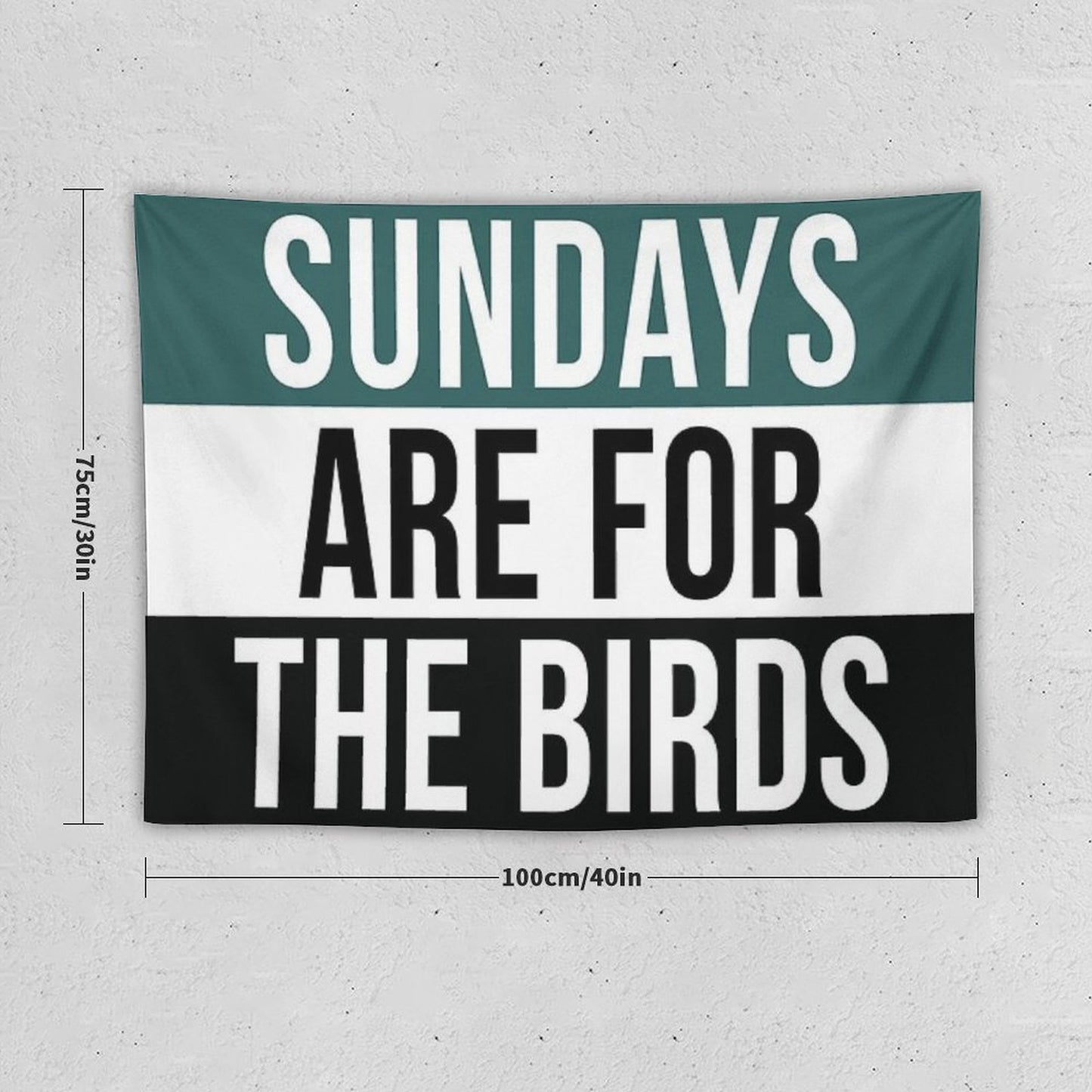 Sundays Are for The Birds Tapestry