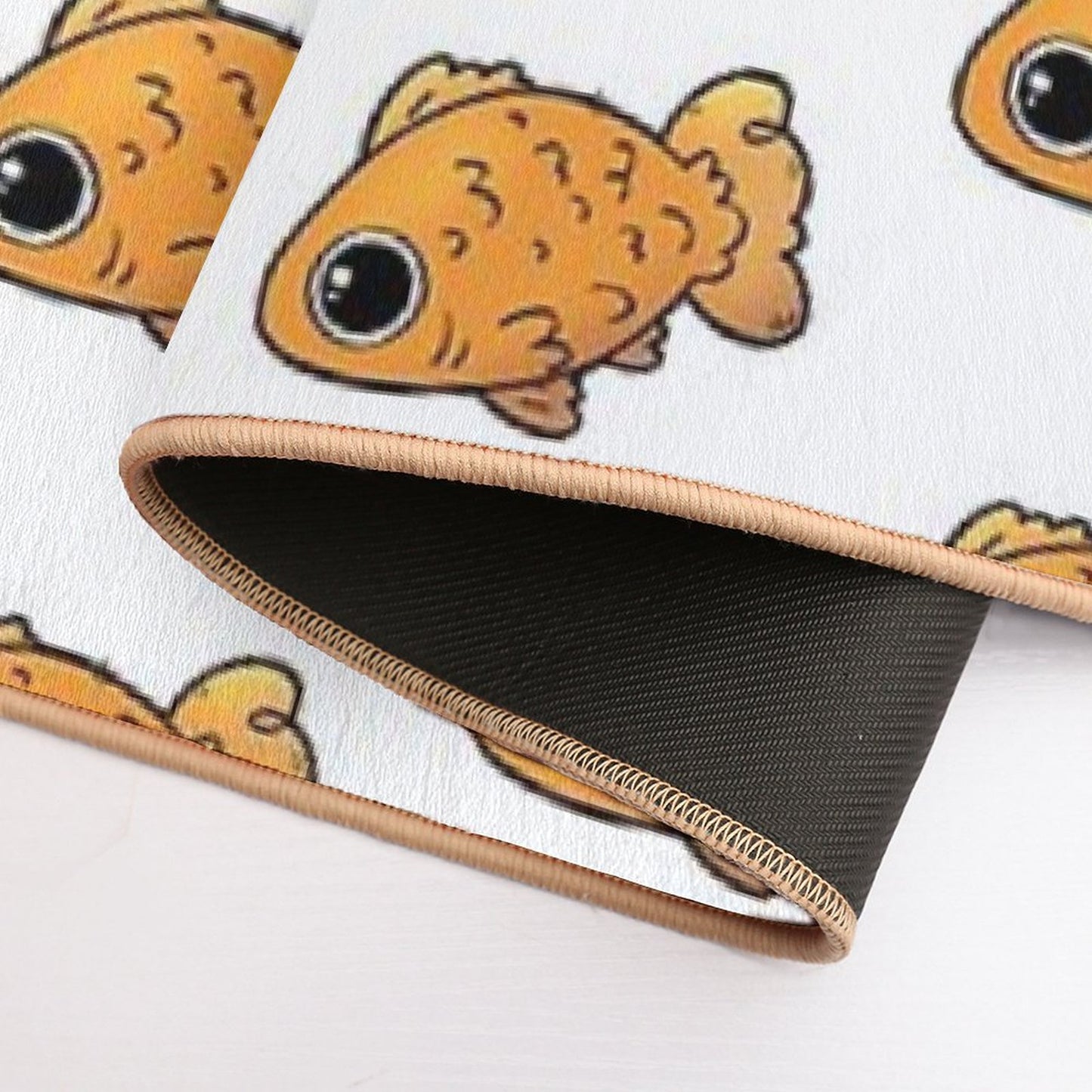 Cute Goldfish Cartoon Pet Bath Mat