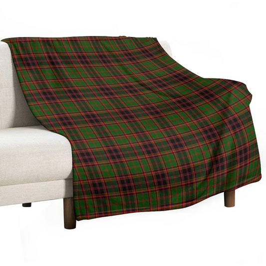 Clan Buchan Tartan Throw Blanket