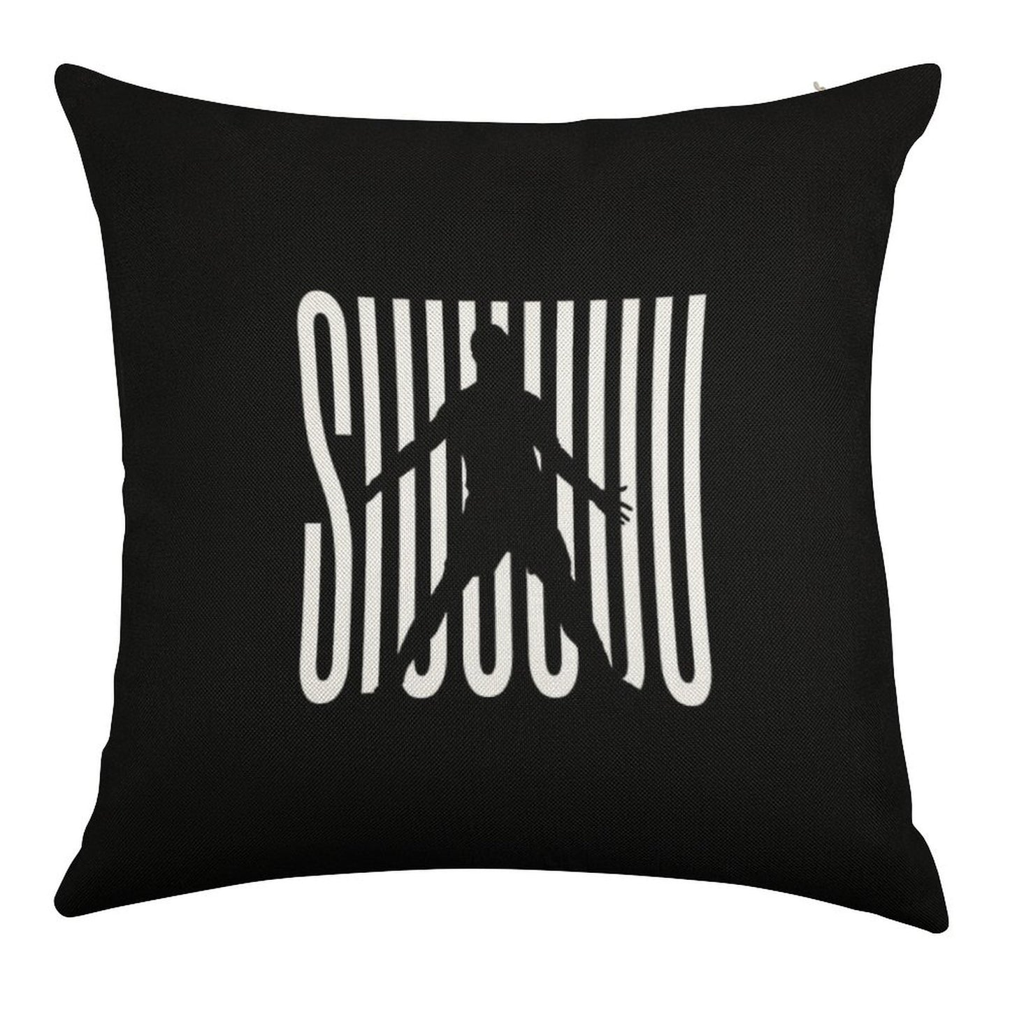 Siuuu CR7, Cristiano Ronaldo Funny Linen Throw Pillow Cover