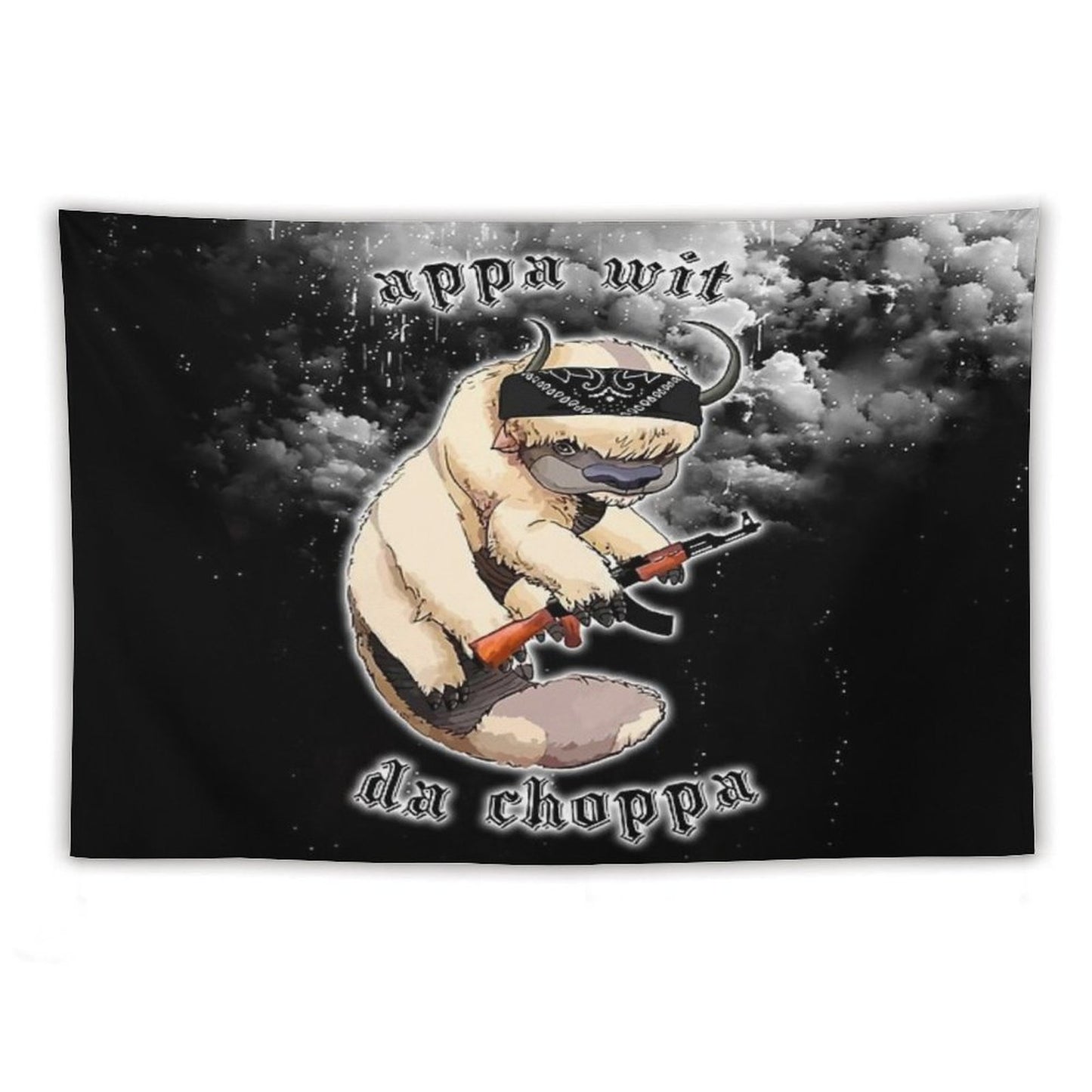 Appa Wit Da Choppa Tapestry