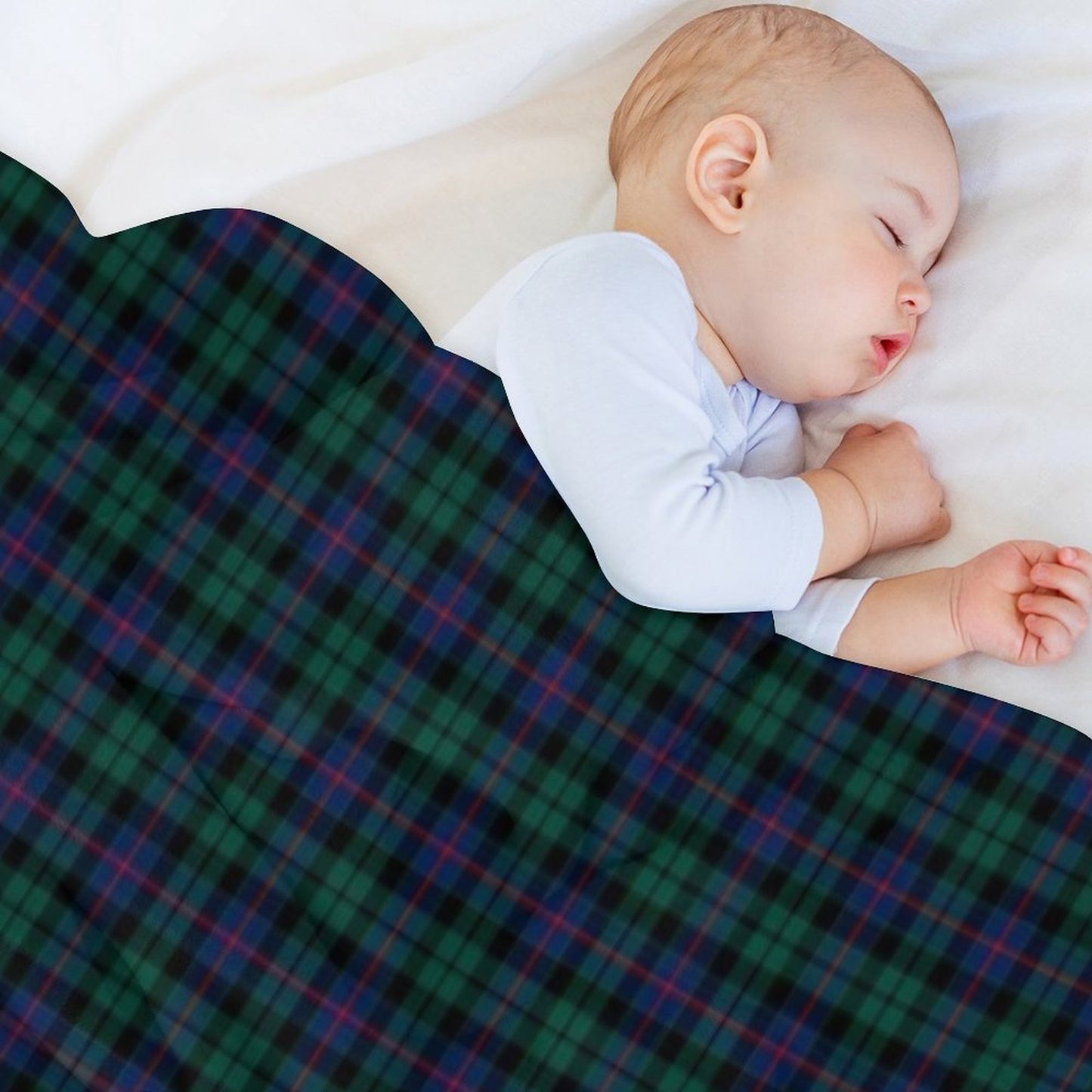Clan Morrison Tartan Throw Blanket