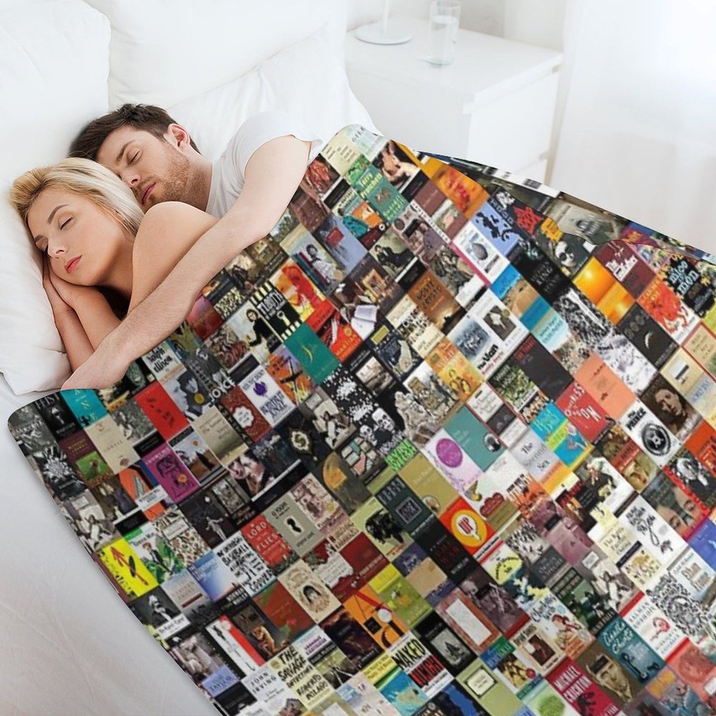 Classic Books Throw Blanket