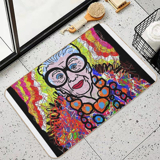 Iris Apfel Bath Mat