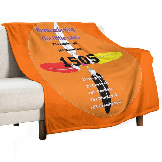 1505 Remembering The Little Ones Throw Blanket