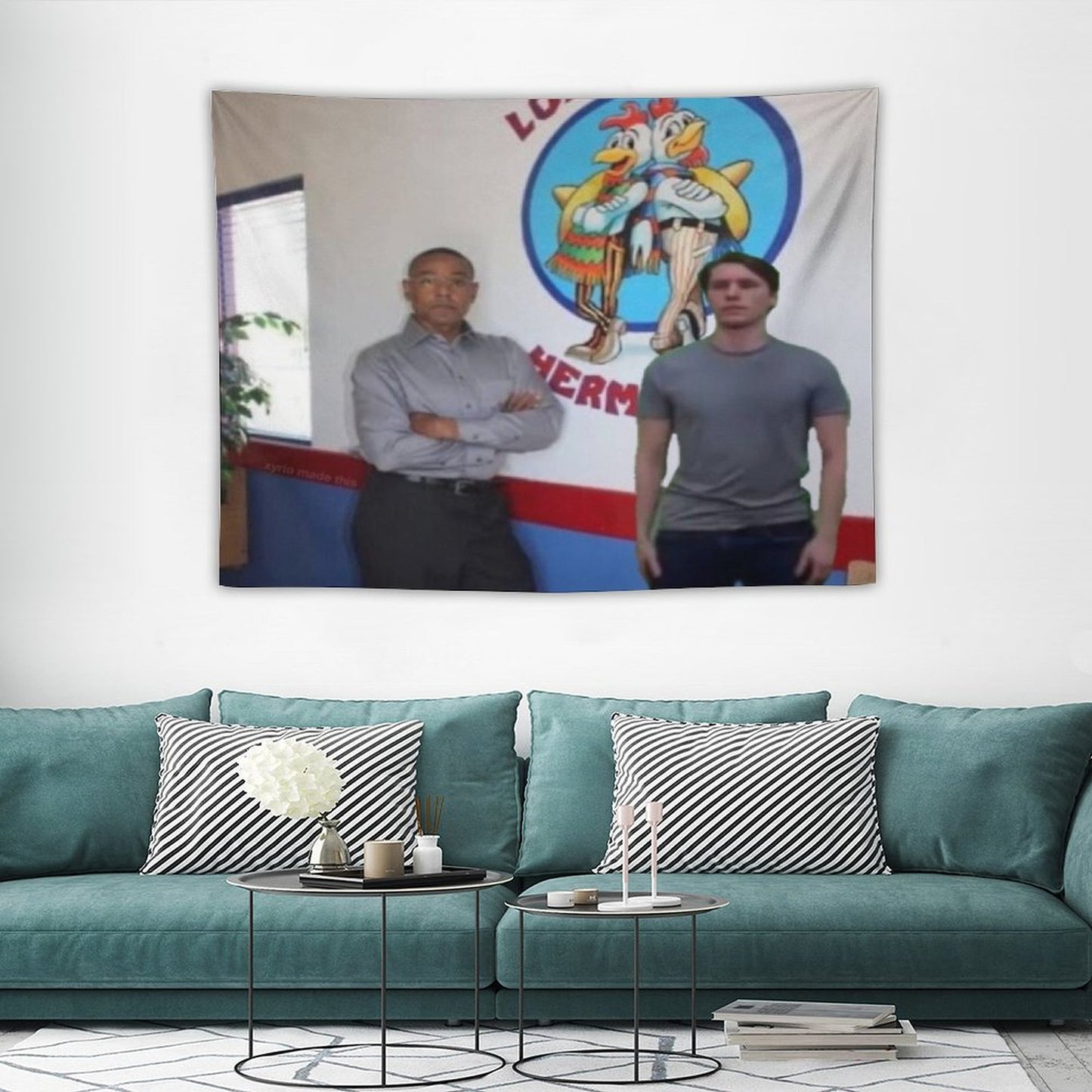 Los Pollos Jermanos Tapestry