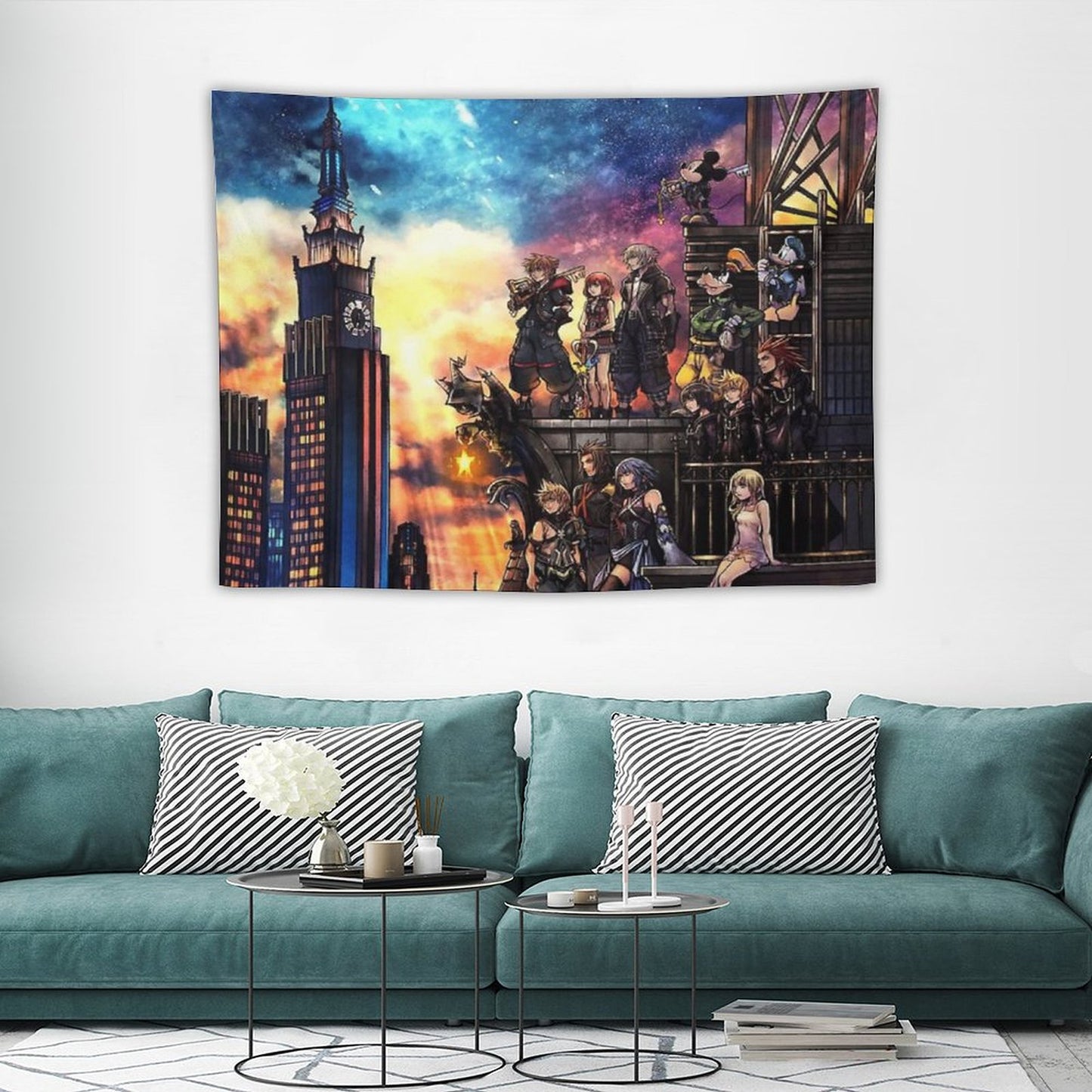 Kingdom Hearts 3 Cover Tapestry