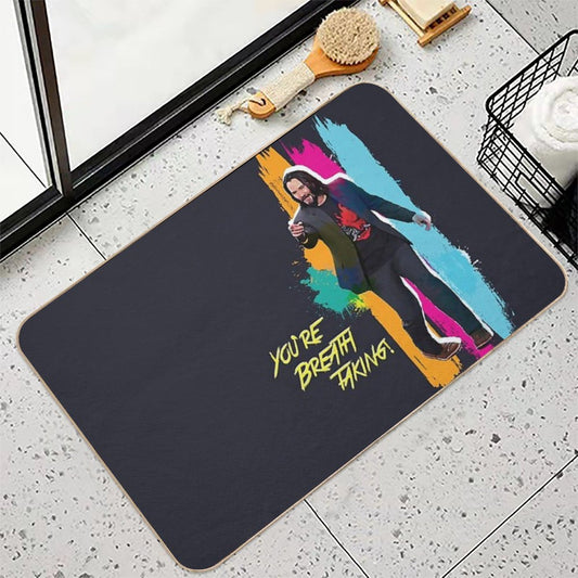 You're Breathtaking Bath Mat