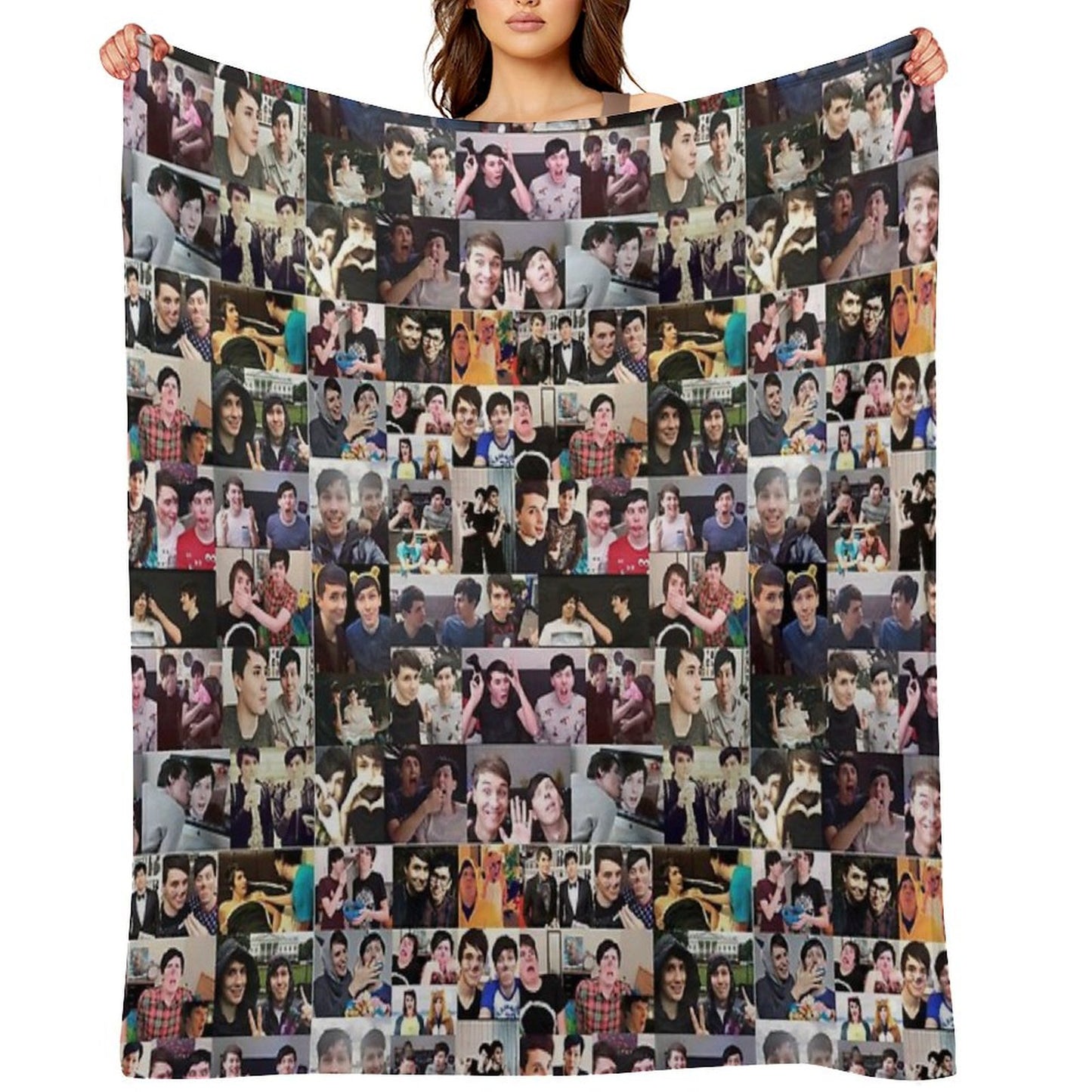 Dan And Phil! Throw Blanket