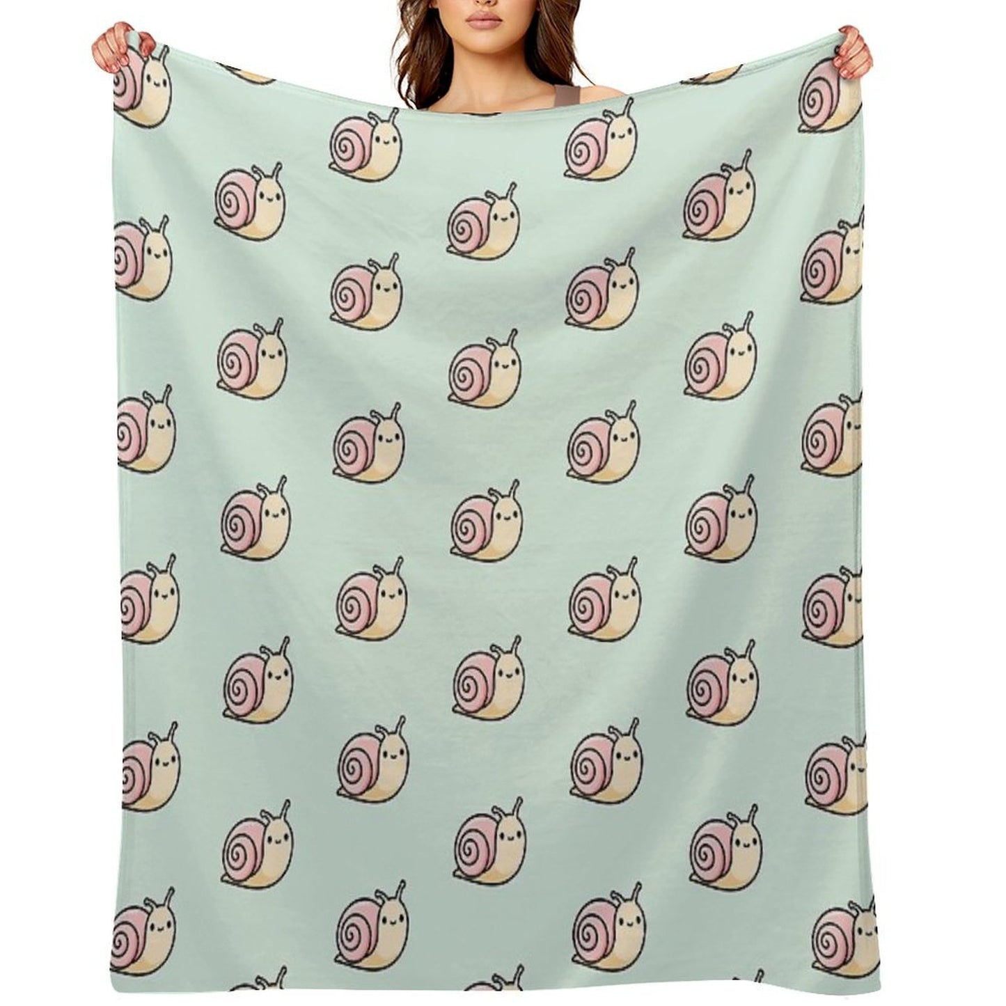 Snail Throw Blanket